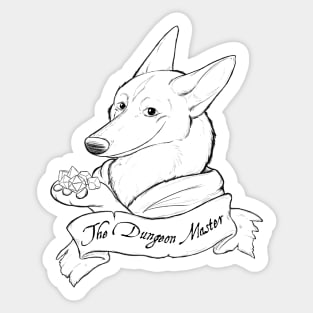 The Dungeon Master Sticker